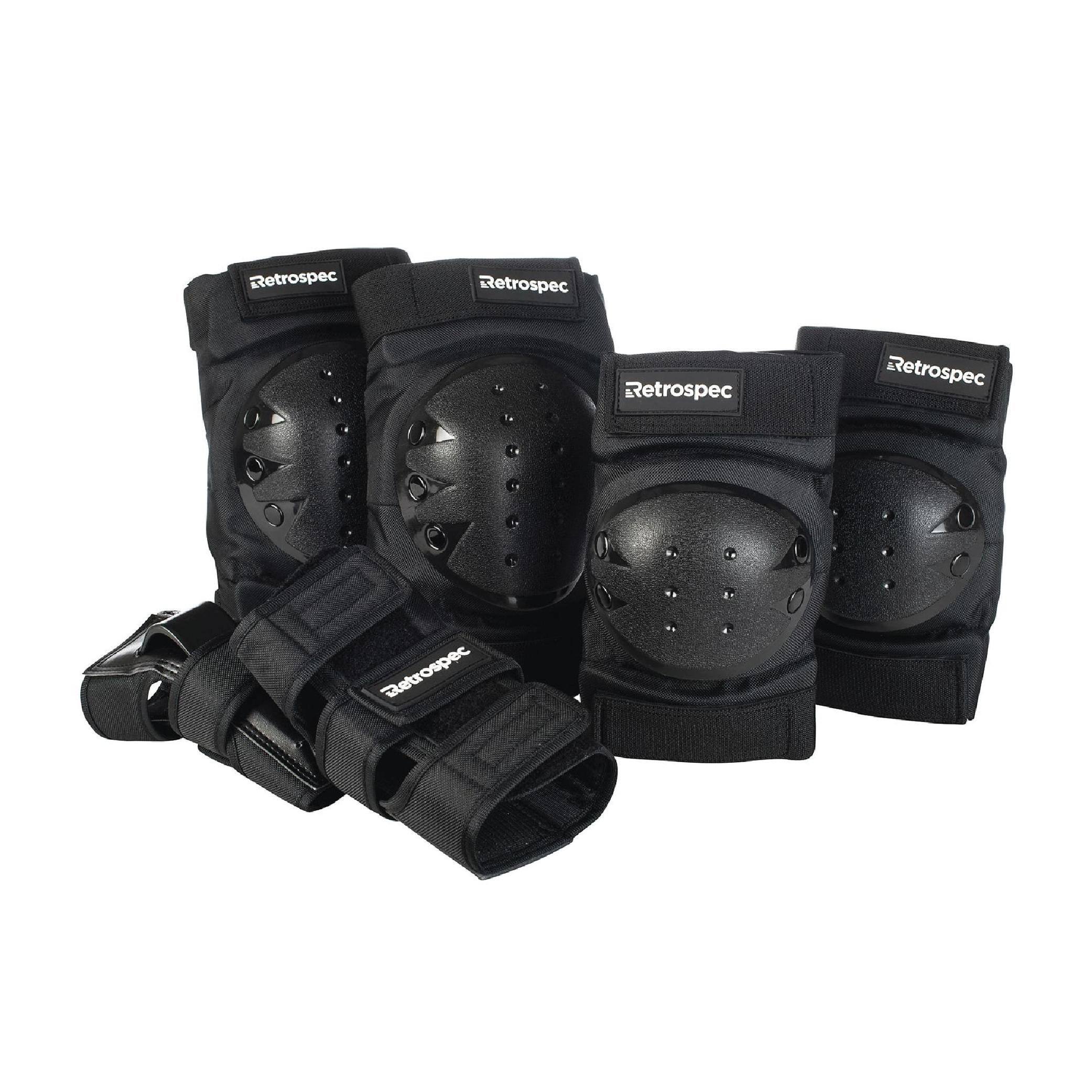 Retrospec Protect Knee and Elbow Pads w/ Wrist Guards (3 - 9Yrs Old)