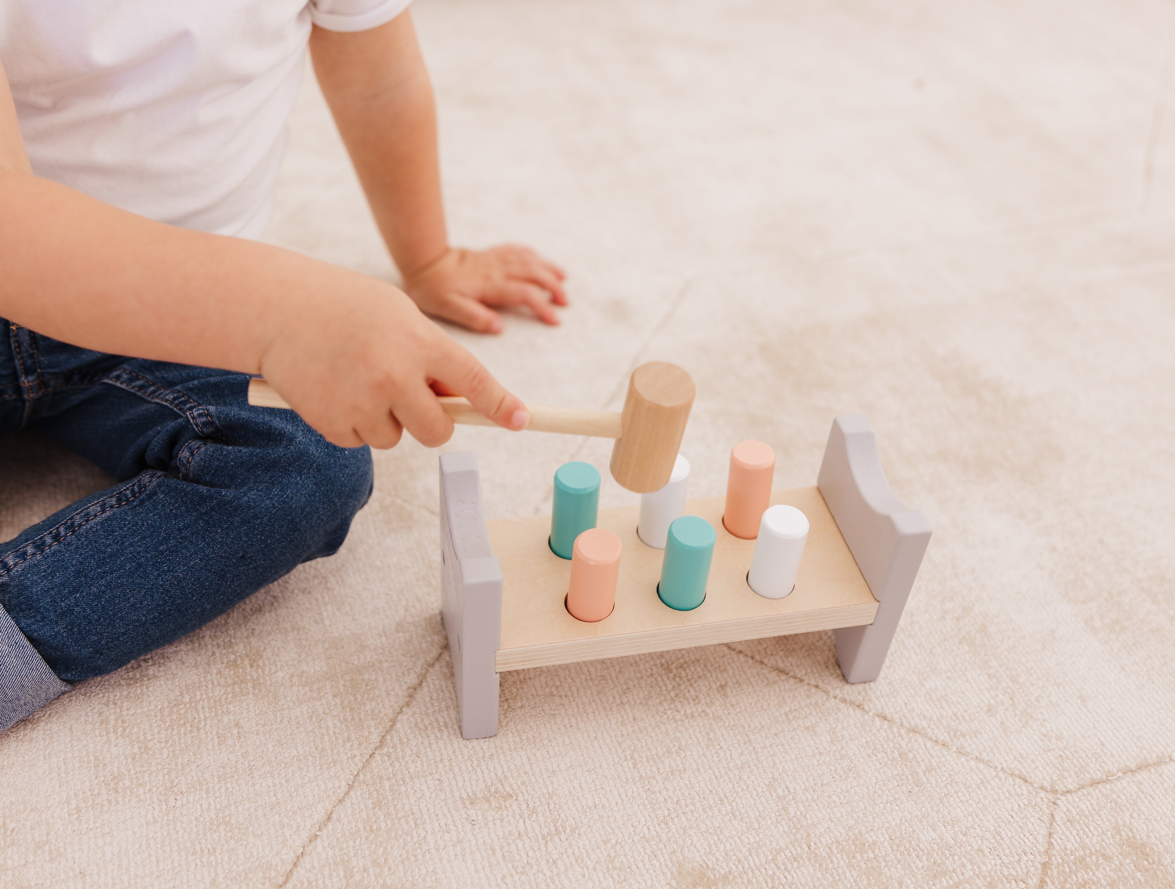 Bubble Wooden Hammer Bench