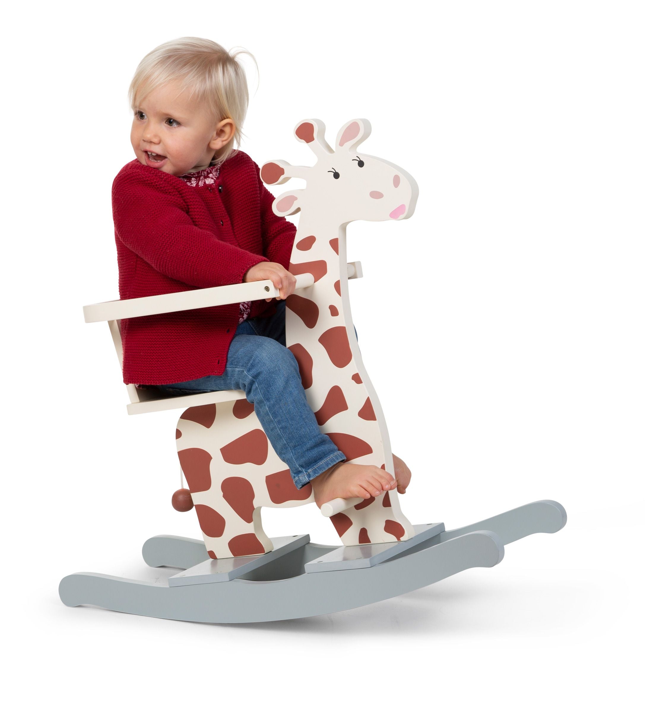 Childhome Kids Rocking Chair -  Giraffe + Brace