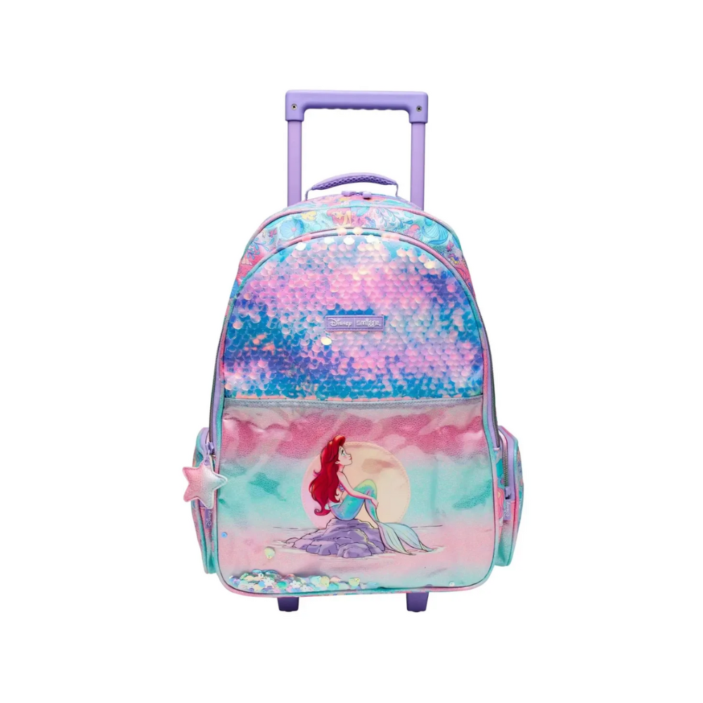 SMIGGLE Disney Ariel Trolley Backpack