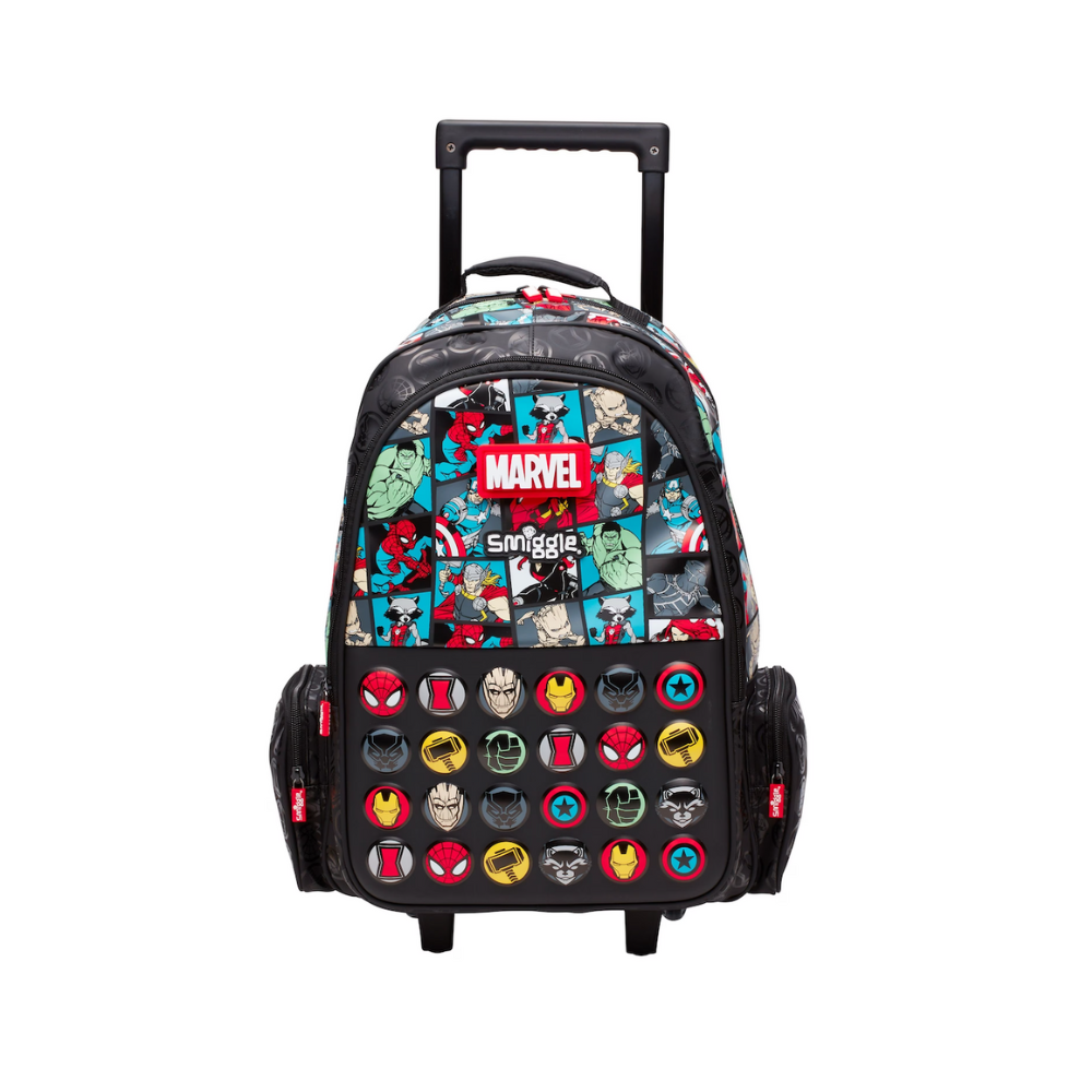 SMIGGLE Marvel Trolley Backpack