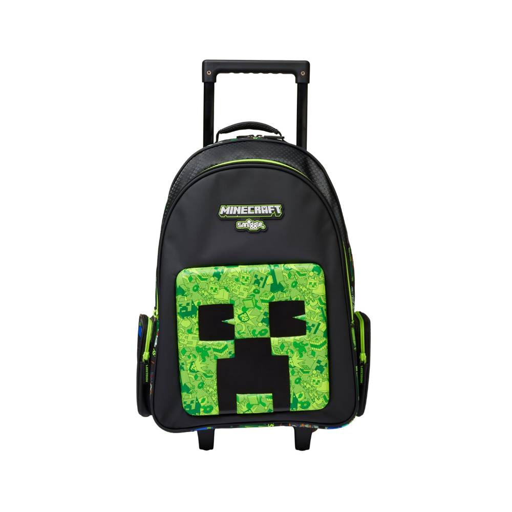 SMIGGLE Minecraft Trolley Backpack