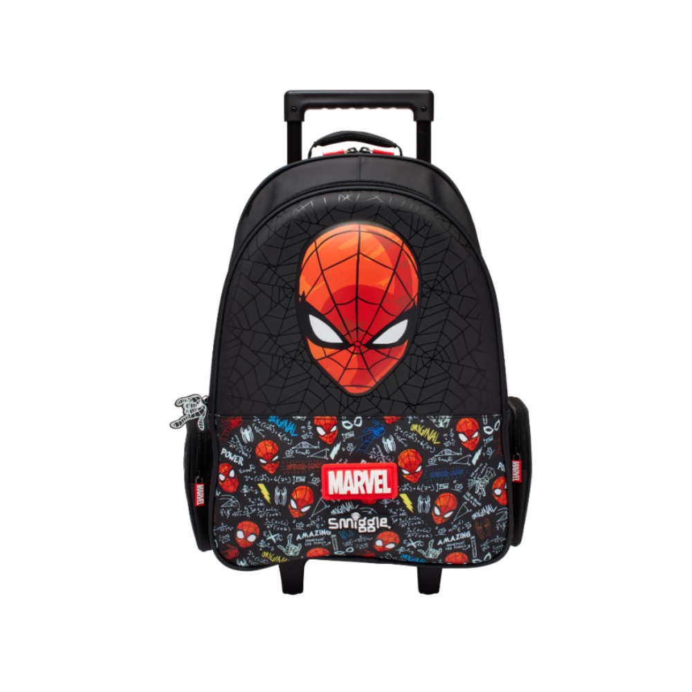 SMIGGLE Spider-Man Trolley Backpack