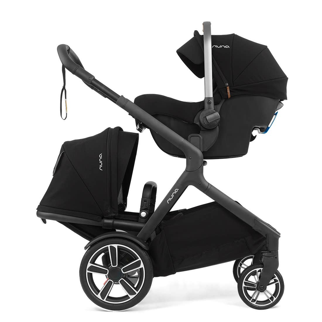 Nuna Demi Grow Stroller - Caviar