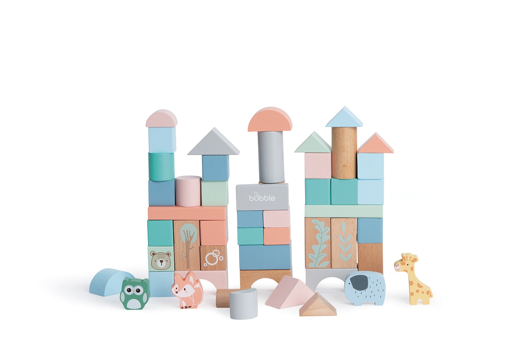 Bubble Wooden Activity Blocks