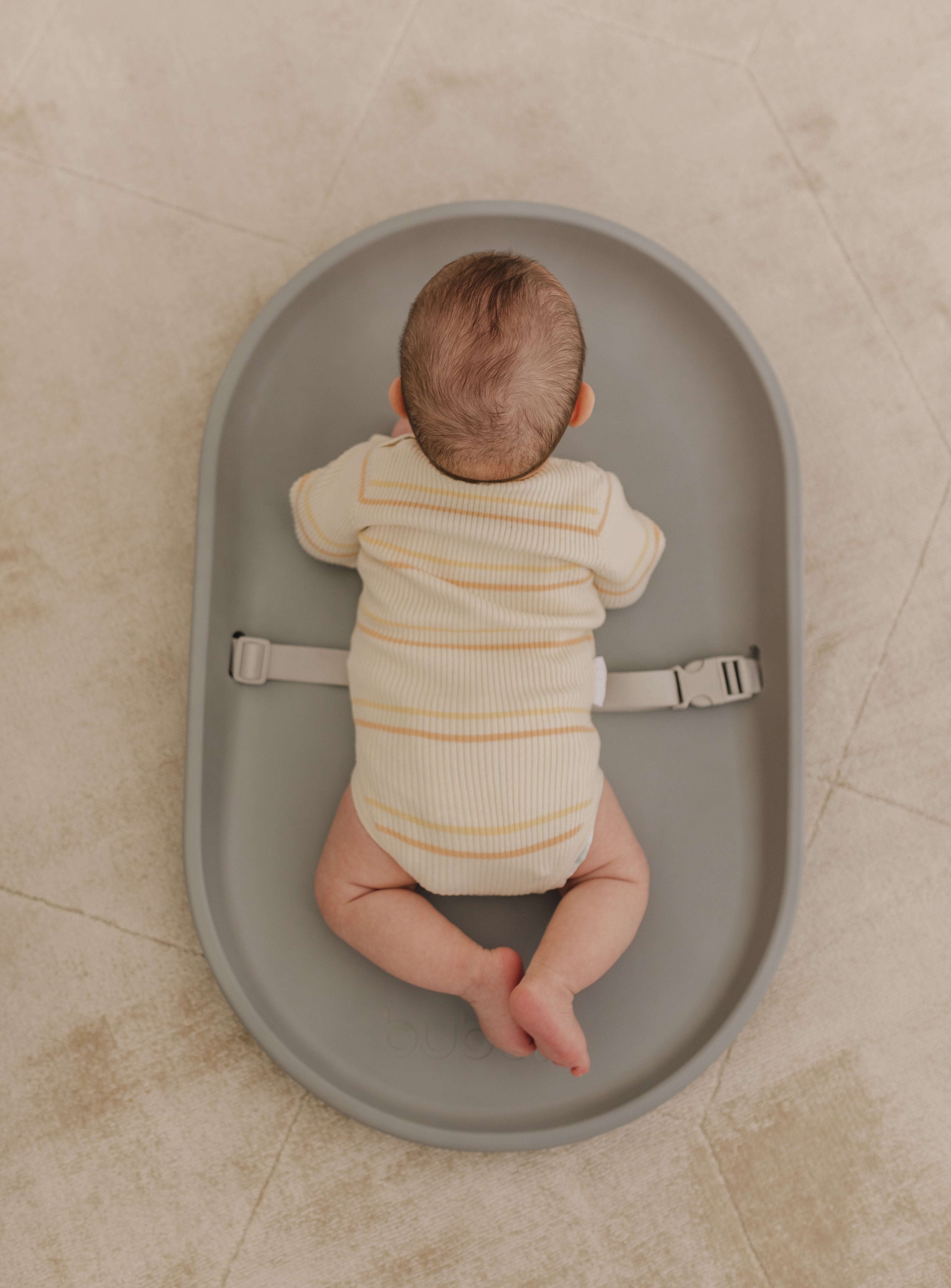 Bubble Baby Changing Mat - Grey