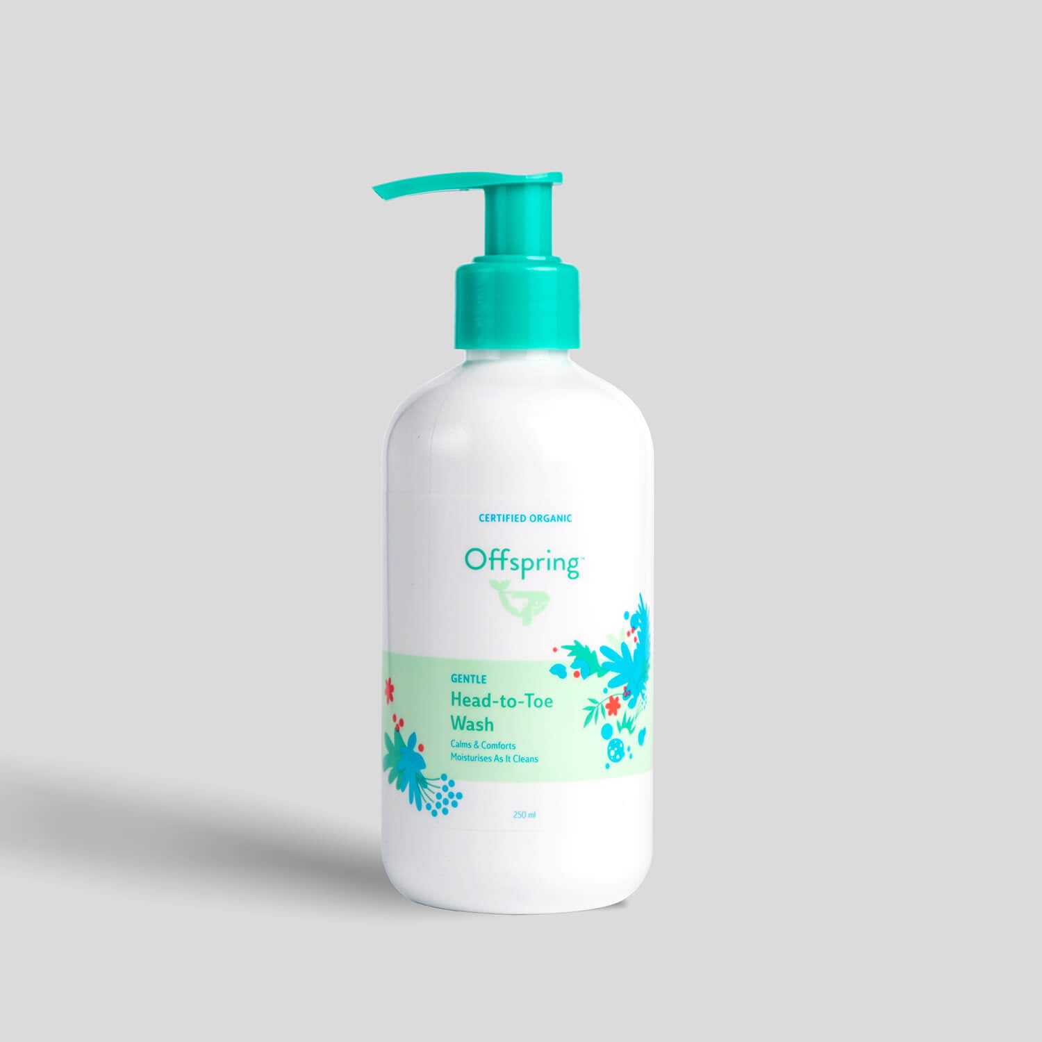Offspring Gentle Head-To-Toe Wash (Organic Tear-Free Cleansing for Baby)