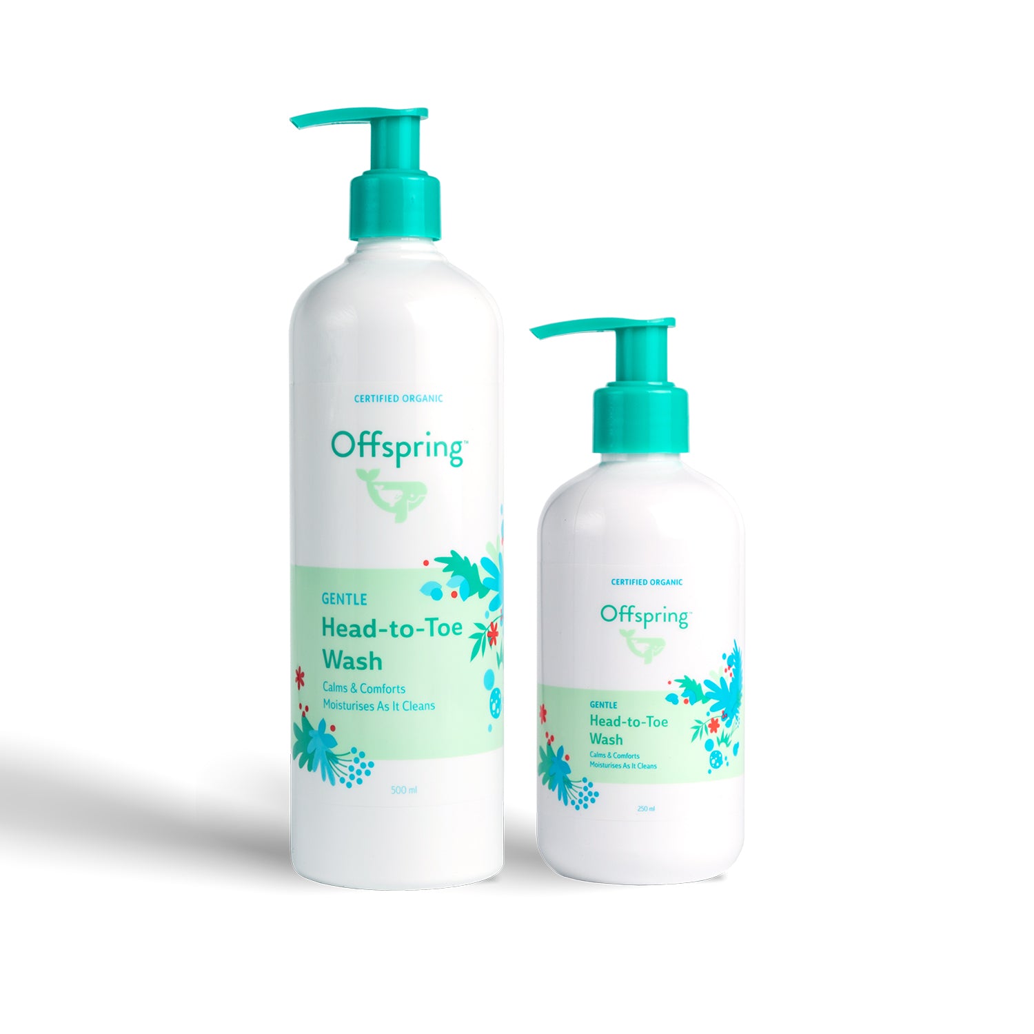 Offspring Gentle Head-To-Toe Wash (Organic Tear-Free Cleansing for Baby)