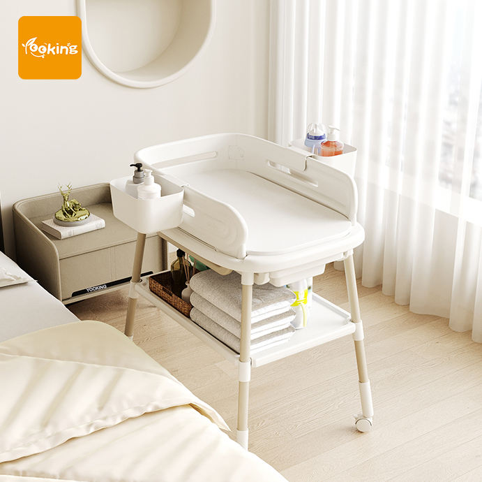 All-in-One Infant Diaper Changing Station W Organizer