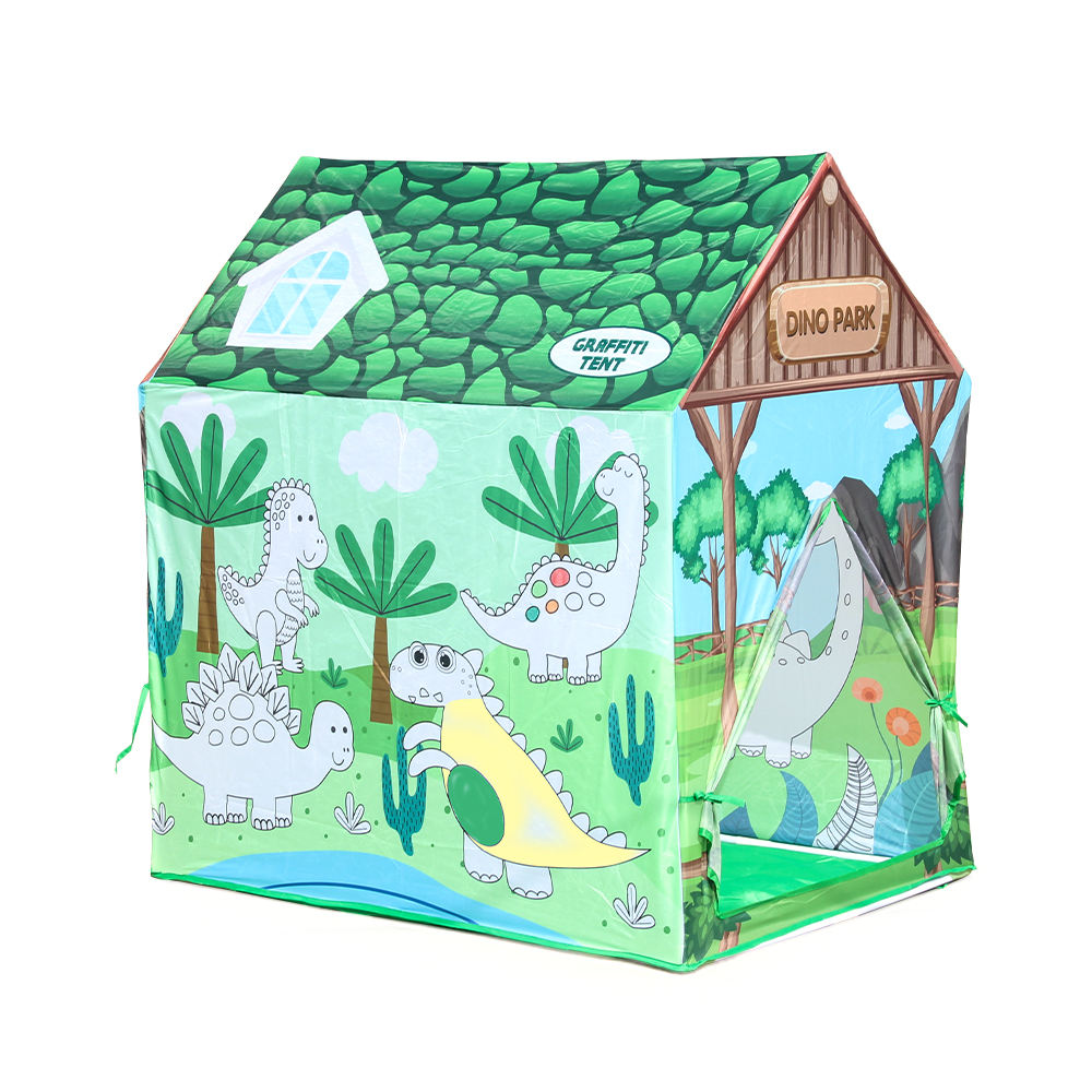 Kids’ Painting & Play Tent with Drawing Pens