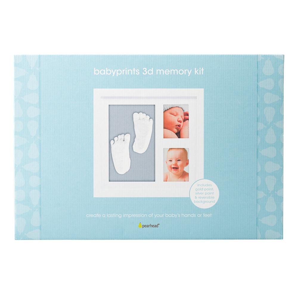 Pearhead Babyprints 3D Memory Kit - White