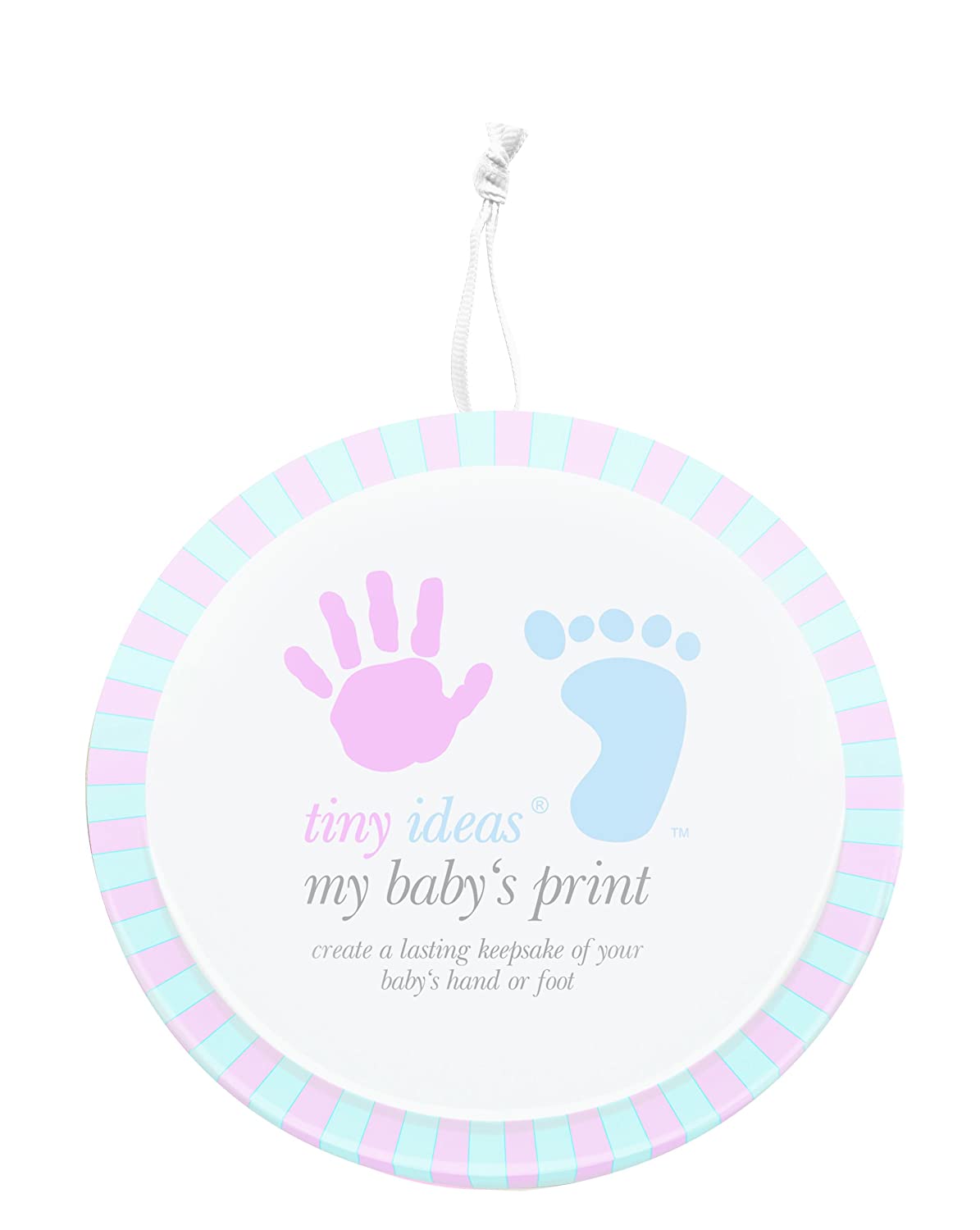 Pearhead Babyprints Tin - White