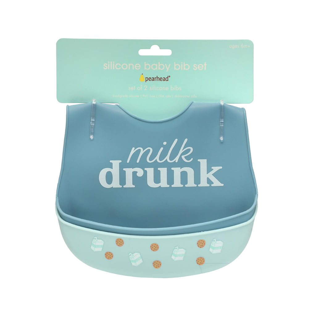 Pearhead Silicone Bib 2 Pack