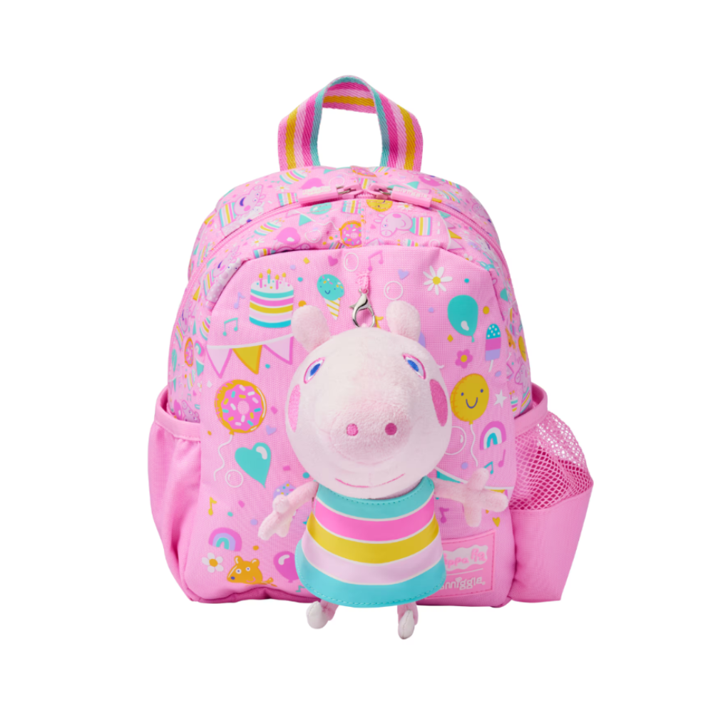 SMIGGLE Peppa Pig Teeny Tiny Backpack With Detachable Plush