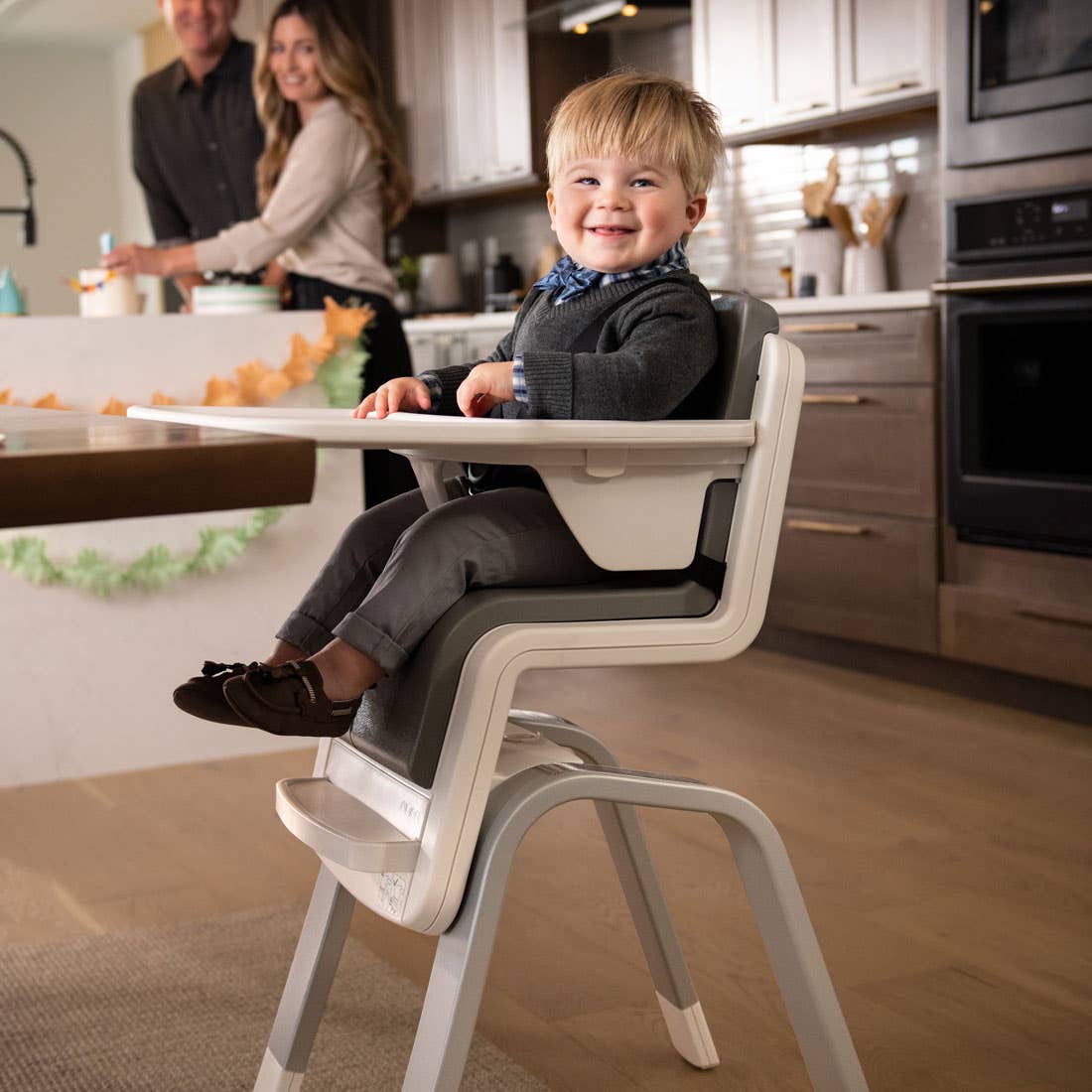 Nuna Zaaz Compact Baby High Chair - Pine