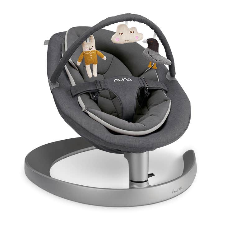 Nuna Leaf Grow Bouncer & Toddler Chair with Toy Bar