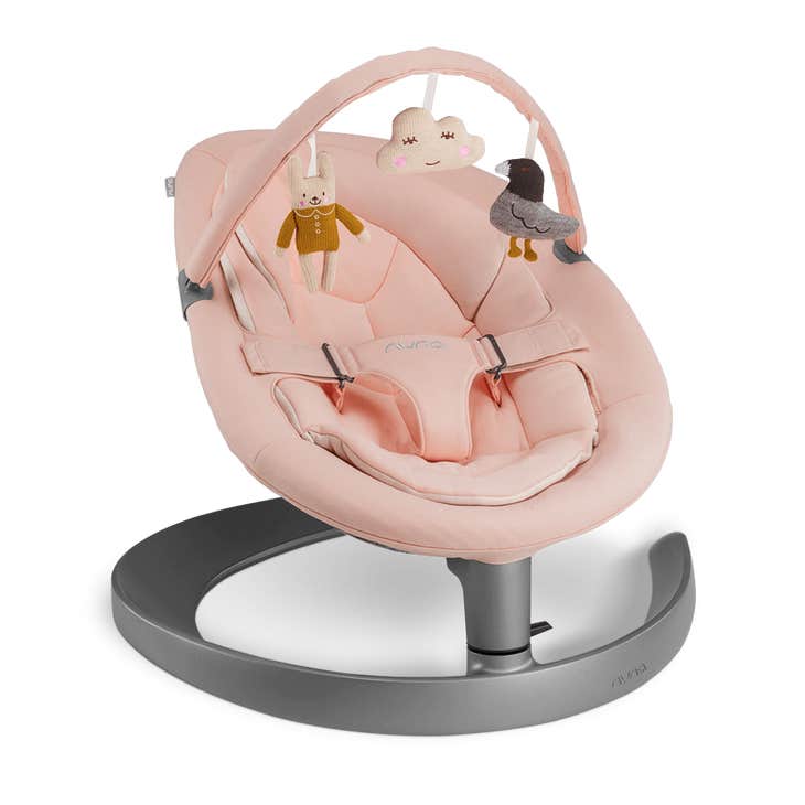 Nuna Leaf Grow Bouncer & Toddler Chair with Toy Bar